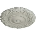 thumbnail image 3 of Ekena Millwork 21"OD x 2"P Marseille Ceiling Medallion (Fits Canopies up to 7 3/8"), Hand-Painted Pot of Cream, 3 of 6