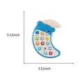 thumbnail image 3 of Children's Intelligent Light Music Telephone Early Education Toy, 3 of 3