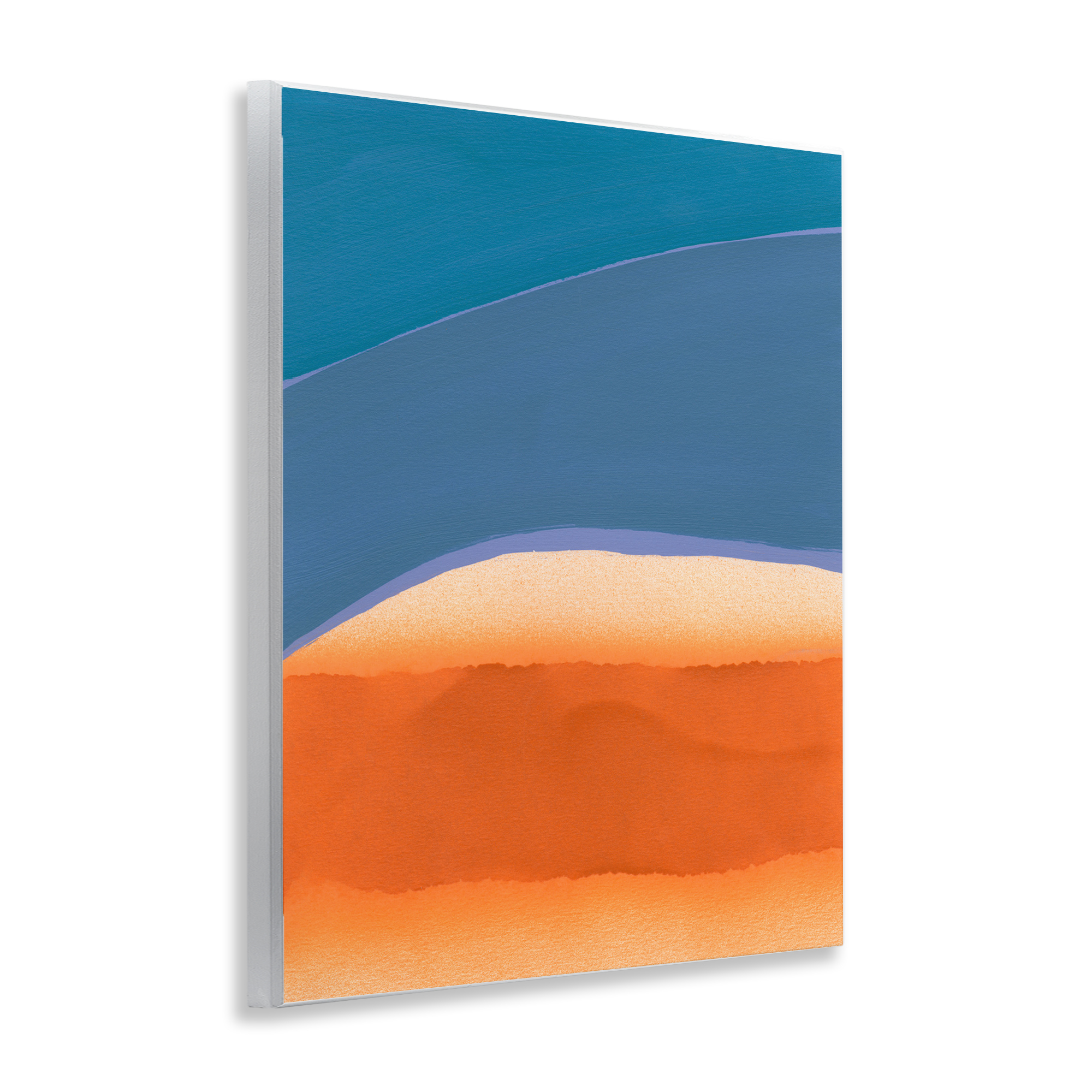 Stupell Industries Modern Desert Sunrise Abstract Painting Unframed Art Print Wall Art, 11 x 14