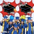 thumbnail image 6 of PMU Graduation "Congrats Grad" Red Foil Balloon Bouquet Pkg/5, 6 of 6