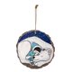 thumbnail image 1 of Precioso colgante de madera redondo de Navidad con estampado de animales Wmkox8yii fhajkh5588, 1 of 1