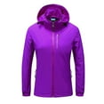 thumbnail image 1 of Dvkptbk Veste à Capuche pour Femmes, Imperméable, Ski, Extérieur, Grande Taille, Coupe-Vent, en Liquidation, 1 of 3
