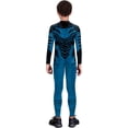thumbnail image 6 of Guvpev Superhero Deluxe Zentai Halloween Costume - Stretch Spandex with Hidden Zippers - Superhero Bodysuit Jumpsuit Outfit for Halloween Cosplay & Stage Performance, 6 of 6