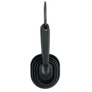 Mainstays 8-Piece Measuring Cup and Spoon Set - Durable, Space Saving Kitchen Essential, Black
