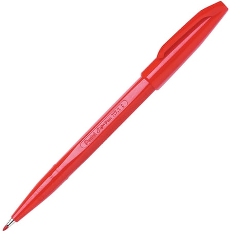 Pentel, PENS520B, Fiber-tipped Sign Pens, 12 /
