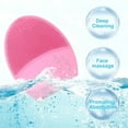 thumbnail image 2 of VYSN Silicone Rechargeable Facial Cleansing Brush & Massager, 2 of 2