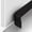 Black, variant on Door Draft Stopper Weather Strip-Under Door Draft Blocker Door Sweep Seal Strip for Exterior Interior Doors-Cold Winter Door Gap Filler Bottom Noise Block Draft Guard Insulator 39" L x2 W Black