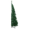 thumbnail image 5 of vidaXL Christmas Tree Decoration Corner Artificial Xmas Tree with Stand PVC, 5 of 63