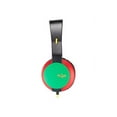 thumbnail image 2 of House of Marley ROAR - Headphones with mic - on-ear - wired - 3.5 mm jack - rasta, 2 of 2