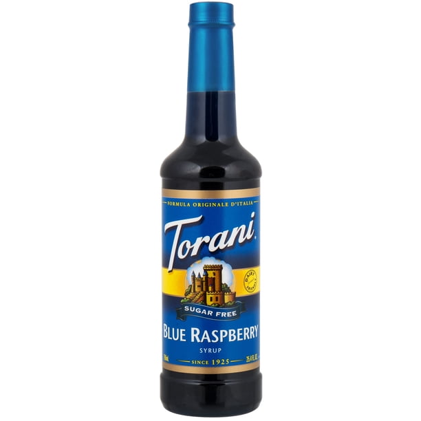 Torani 750 mL Sugar Free Blue Raspberry Flavoring Syrup - Walmart.ca