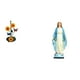 thumbnail image 1 of Porta Toallas De Papel, Dispensador De Pañuelos De La Virgen María, Estante Vertical Antideslizante, Adorno Religioso De Jesús, Escultura Católica Para El Hogar, Dormitorio, Oficina, Mesa, 1 of 8