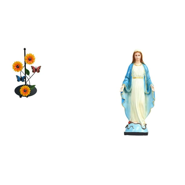 Porta Toallas De Papel, Dispensador De Pañuelos De La Virgen María, Estante Vertical Antideslizante, Adorno Religioso De Jesús, Escultura Católica Para El Hogar, Dormitorio, Oficina, Mesa