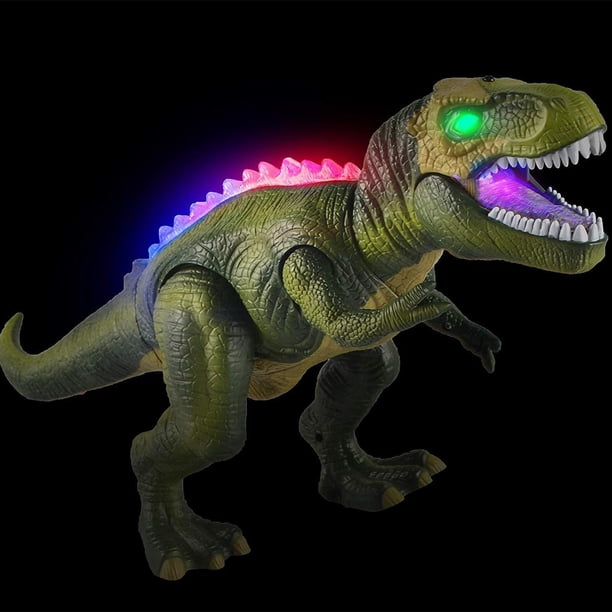 Robot Dinosaurio Que Camina Con Luz Y Spray – Juguete Educativo Interactivo Para Niños De 3 A 12 Años