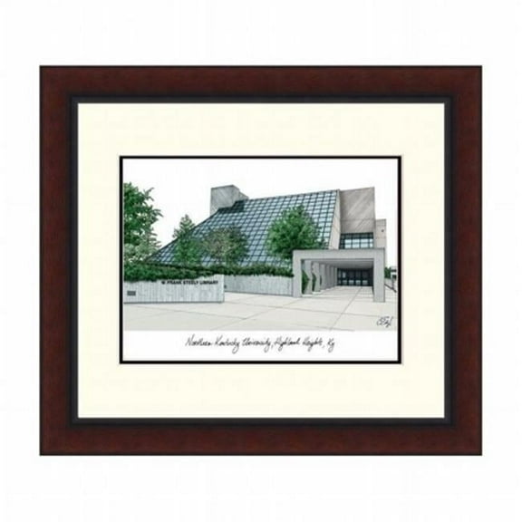 Campusimages KY977LR Northern Kentucky University Legacy Alumnus Framed Lithograph