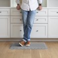 thumbnail image 2 of Newlife By Gelpro Antifatiga Designer Comfort Kitchen Floor Mat 20X32 Superficie Resistente Gris Enrejado Con Núcleo De Espuma Ergonómica De 3/4 De Espesor Para La Salud Y El Bienestar, 2 of 5