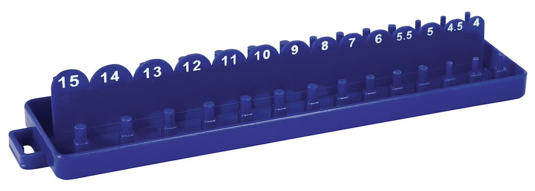 Performance Tool 25-teiliges Sechskantschlüssel-Set SAE/Metrisch – Von 1/16 Zoll Bis 10 Mm, Mit Klappbarem Kunststoffhalter