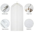 thumbnail image 5 of Kntiwiwo Bolsas para Ropa Transparentes Bolsa para Trajes para Almacenamiento en el Armario Juego de 12 Bolsas para Colgar Fundas para Vestidos con Cremallera para Trajes Abrigos Vestidos Largos Almac, 5 of 5
