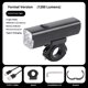 thumbnail image 2 of 1200 Lumens Bike Light for Night Riding, USB-C Rechargeable Bike Headlight, Aluminium Alloy Waterproof Bike Front Light,LED Bike Light, 2 of 5