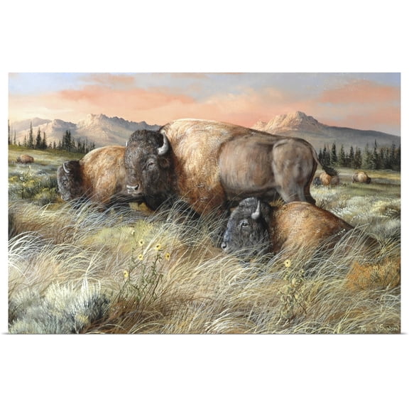 Great BIG Canvas | Rolled Trevor V. Swanson Poster Print entitled Gentle Breezes