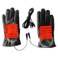 thumbnail image 4 of TERGAYEE Heated Cycling Gloves for Men Women,Leather Warmer Gloves for Cold Weather Work Ski Skate Hiking Camping ,USB Windproof Warm Gloves, 4 of 8
