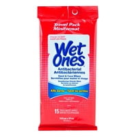 Wet Ones Lingettes Antibactériennes