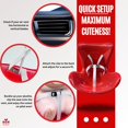 thumbnail image 3 of Accesorios para silla de coche Labubu Dolls Doll Vent, rosa, 3 of 7
