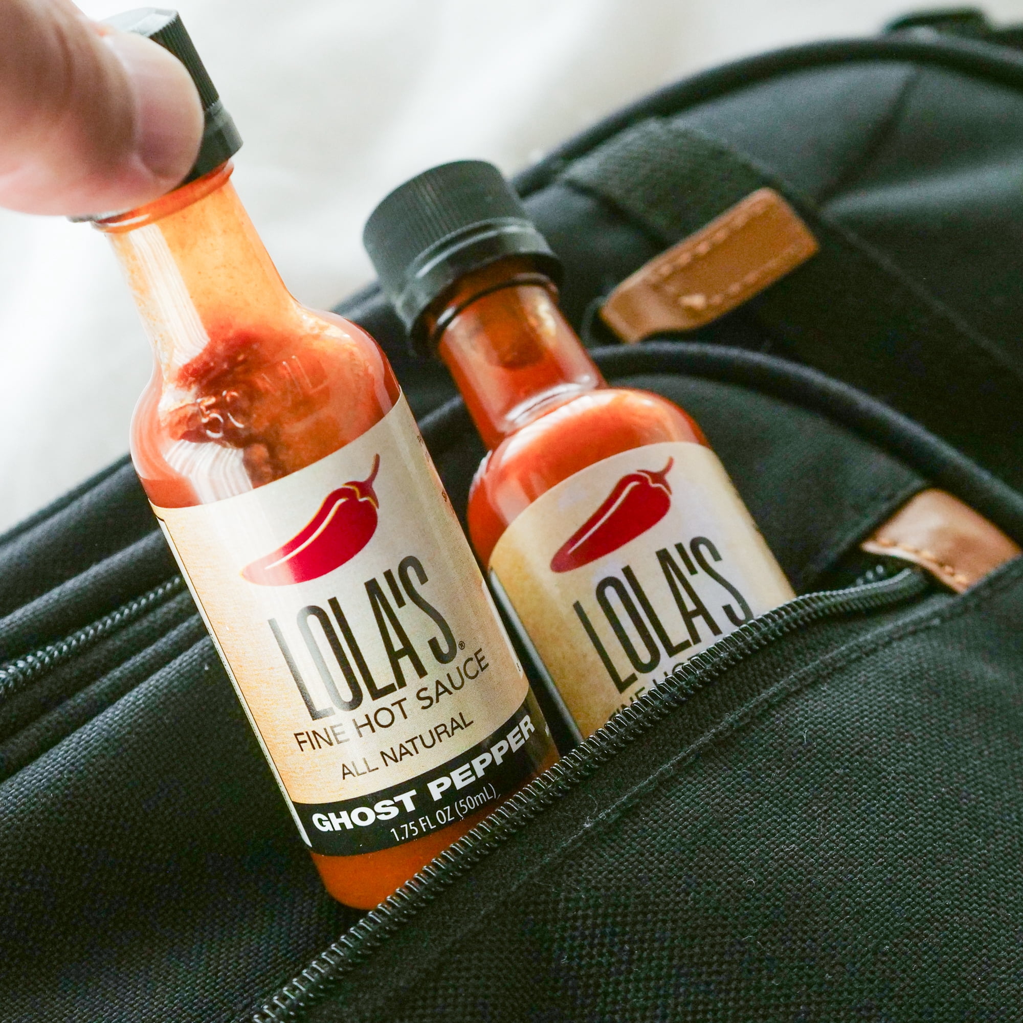 Lola's Fine Hot Sauce Brand Mango Scotch Bonnet Mini | 1.75 fl oz | Gluten Free