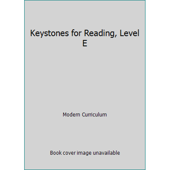 Pre-Owned Keystones for Reading, Level E (Paperback) 0813616050 9780813616056