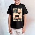 thumbnail image 2 of Karoyedx Boys Cute Tees Kids Shirt Toddler Boys Cute Print Short Sleeve Casual Tee Shirts Black Size,11-12 Years, 2 of 4