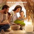 thumbnail image 6 of TYNZEO Essential Oil Diffuser Aromatherapy Humidifier: 500ml Grain Ultrasonic Aroma Air Vaporizer for Large Room Quiet Mist Humidifiers, 6 of 6