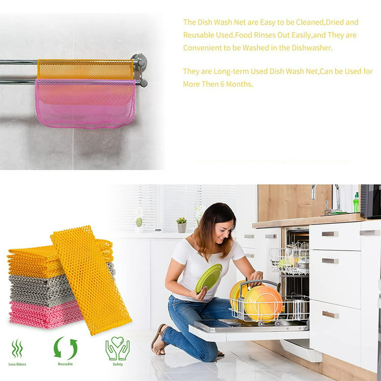 New Multipurpose Wire Dishwashing Rags Scouring Washing Cloth for House  Kitchen