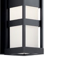 thumbnail image 2 of 59036BKLED Kichler Lighting Ryler - 16.8W 1 LED Medium Outdoor Wall Lantern - 7 inches wide-Black Finish, 2 of 2