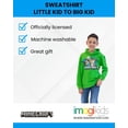 thumbnail image 4 of Sudadera con capucha Minecraft Creeper para niños pequeños de 7 a 8 años, 4 of 7