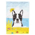 thumbnail image 1 of Caroline's Treasures BB2071GF Bandera de jardín de playa de verano de Boston Terrier, pequeña, multicolor Caroline's Treasures BB2071GF, 1 of 1