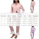 thumbnail image 4 of RKSTN Women's Lapel Pajamas Sets Plus Size Turndown Collar Button Down Long Sleeve T Shirts Top and Pants 2 Piece Matching Set Casual Solid Oversized Loose Sleepwear Blouses and Pant Loungewear Set, 4 of 9