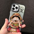 thumbnail image 3 of One Anime Pieces funda de teléfono Luffys para Apple iPhone 15 Pro Max 14 Pro 13 12 11 Pro Max 14 Plus, cubierta protectora a prueba de golpes, 3 of 5