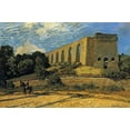 thumbnail image 2 of Sisley, Alfred 14x11 White Modern Wood Framed Museum Art Print Titled - The Aquaduct At Marly, 2 of 4