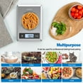 thumbnail image 6 of RENPHO Digital Food Scale with App, Bluetooth Smart Kitchen Scale, Stainless Steel, 6 of 12