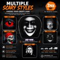 thumbnail image 2 of 2026 NEW Ghost Face Headrest Covers for Cars, 2/4PCS Scary & Funny Cartoon Car Headrest Covers, Spooky Auto Head Rest Protector with Ghost Face Mask Design(a-4pcs), 2 of 8