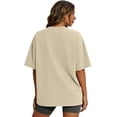 thumbnail image 3 of SiiMmcuzy Pack Oversized Tshirts for Women Short Sleeves Workout Tops | Loose Fit, Crew Neck, Baggy, Summer, Casual, Gym, Plus Size, Plain, Tops, Fashion, Clothes, 2026, 3 of 7