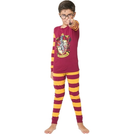 Harry Potter Big Kids Gryffindor House Crest' Costume Pajama Set
