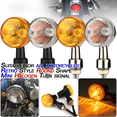 thumbnail image 2 of Accesorios para motocicletas GN/CG125, luz de giro redonda universal Harley retro Prince, 2 of 3