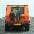 thumbnail image 6 of Rateoe Cute Butterfly Bear Pattern Tire Cover Wheel Protectors Weatherproof Wheel Covers Universal Fit for Trailer Rv SUV Truck Camper Travel Trailers Accessories-15 inch, 6 of 6