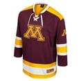 thumbnail image 2 of Men's Colosseum  Maroon Minnesota Golden Gophers Athletic Machine Fashion Hockey Jersey, 2 of 3