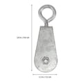 thumbnail image 2 of OUNONA Polea Resistente Para Cuerda De Acero Con Baja Fricción Uso En Puertas Corredizas, 2 of 8