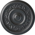 thumbnail image 1 of Ekena Millwork 16 1/8"OD x 3/4"P Tyrone Ceiling Medallion (Fits Canopies up to 6 3/4"), Hand-Painted Pewter, 1 of 6