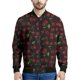 thumbnail image 4 of Chaquetas con cremallera y estampado de cerezas y frutas de dibujos animados para hombre, sudadera con estampado 3D a la moda, chaqueta bomber informal de calle, abrigo de manga larga, 4 of 4