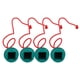 thumbnail image 1 of Soporte para tiza de billar, 4 piezas de goma verde Soporte para tiza de billar con agarre para taco de mesa de billar Diseño fácil de usar, 1 of 12