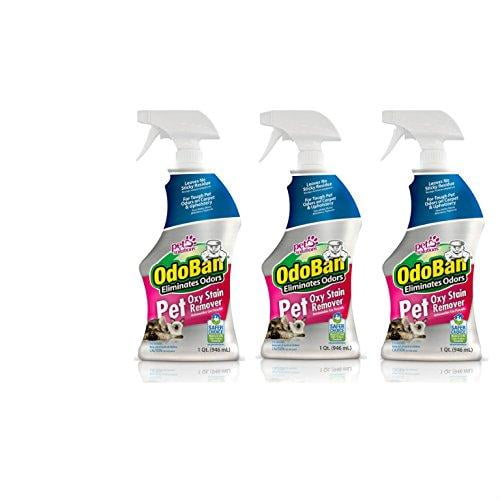 OdoBan Pet Solutions 32oz Spray Bottle Oxy Stain Remover, 3Pack 3 Pack