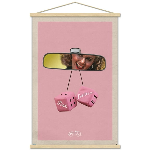 Grease - Dice Wall Poster with Magnetic Frame, 22.375" x 34"